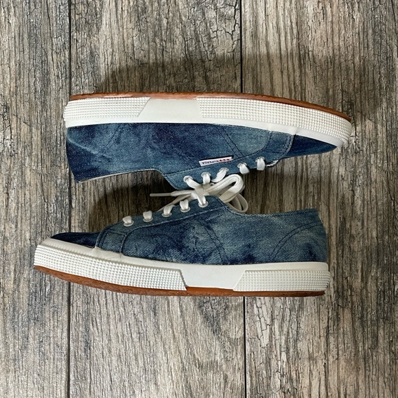 SUPERGA KIDS COTU CLASSIC COTTON CANVAS SNEAKERS Unisex Boys Girls Size 2.5 - Picture 6 of 12